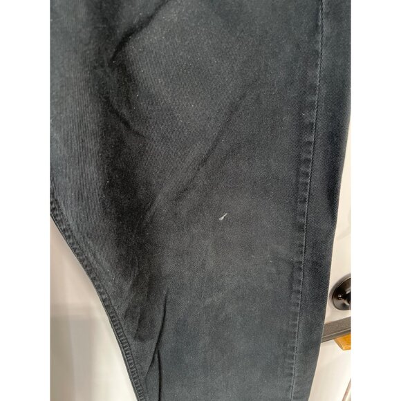 Boss Hugo Boss Jeans Size 34x32 Alabama Straight Leg Solid Black Cotton Casual - Picture 3 of 8